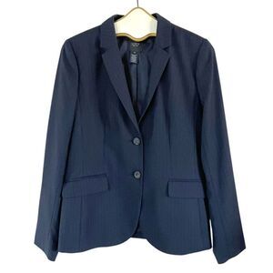 J. Crew Super 120’s Wool Pinstripe Blazer